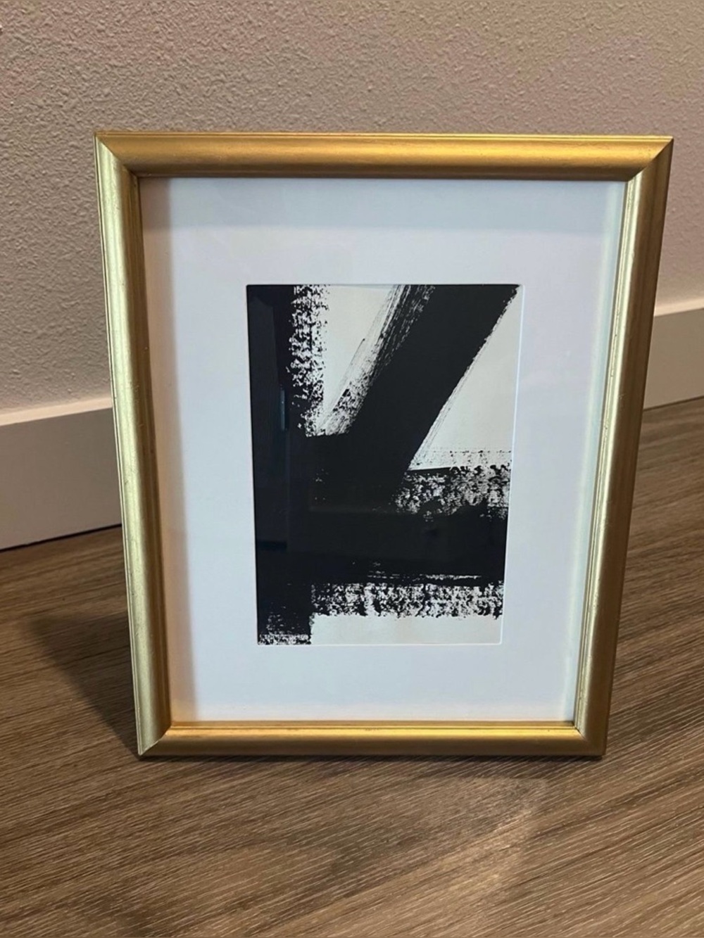 Abstract Framed Painting